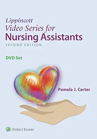 lippincott video series for nursing assistants dvd set 1st edition pamela carter rn bsn med cnor 1451194684,