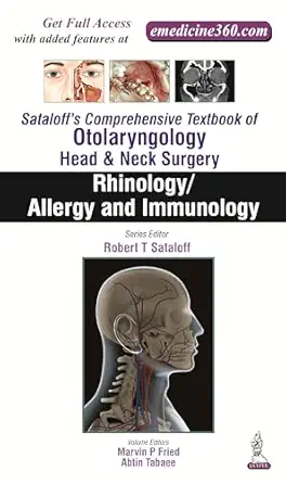 rhinology / allergy and immunology 1st edition m d fried, marvin p ,m d tabaee, abtin 9351524566,