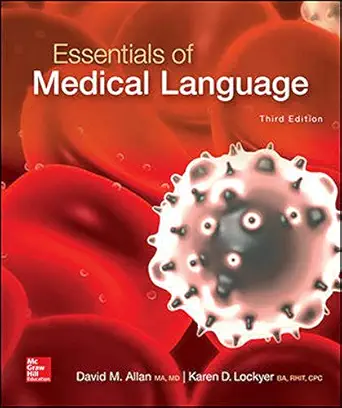 essentials of medical language 1st edition david allan ,karen lockyer 0073513792, 978-0073513799
