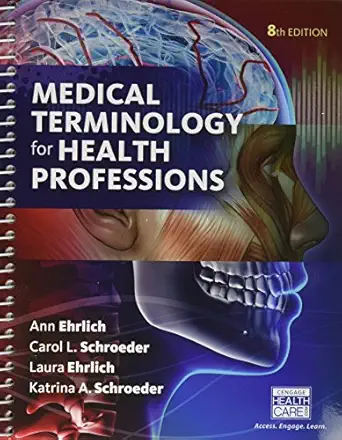 bundle medical terminology for health professions 8th + mindtap medical terminology 2 term printed access