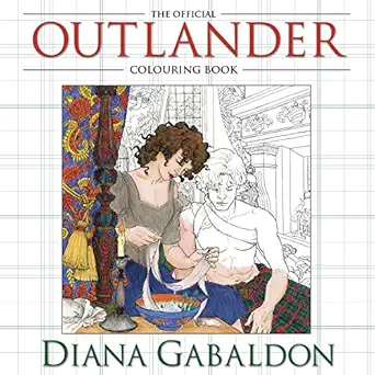 the official outlander colouring book 1st edition follow 1780896603, 978-1780896601