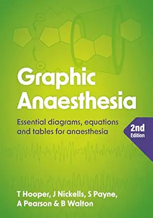 graphic anaesthesia   essential diagrams equations and tables for anaesthesia 1st edition tim hooper ,james