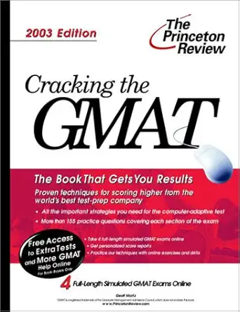 cracking the gmat 1st edition geoff martz 0375762493, 978-0375762499