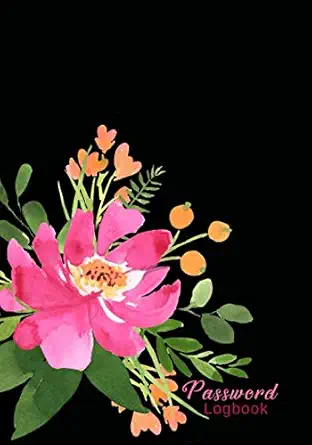 password logbook internet address and password organizer 1st edition keeper vault journals 1092300635,