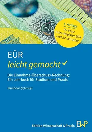 eur leicht gemacht die einnahme uberschuss rechnung ein lehrbuch fur studium und praxis 1st edition duncker
