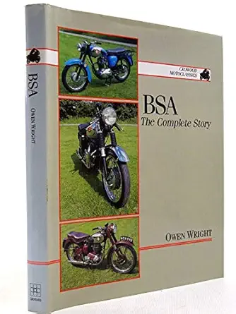 bsa the complete story 1st edition owen wright 1852237023, 978-1852237028
