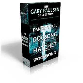 the gary paulsen collection dancing carl dogsong hatchet woodsong 1st edition gary paulsen 1442497785,