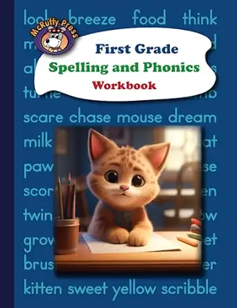 mcruffy press first grade spelling and phonics workbook 1st edition brian davis 1592691927, 978-1592691920