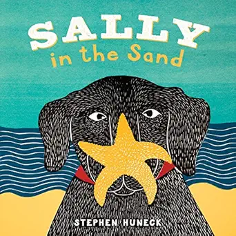 sally goes to the beach 1st edition stephen huneck 0810941864, 978-0810941861