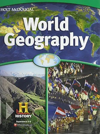 world geography 1st edition christopher l salter 0547484798, 978-0547484792