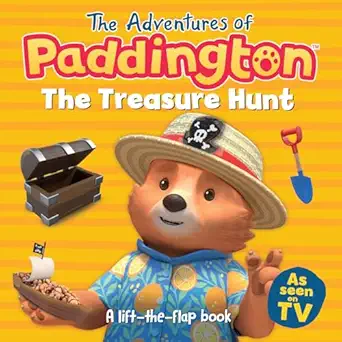 the treasure hunt lift the flaps and help paddington find buried treasure 1st edition harpercollins childrena