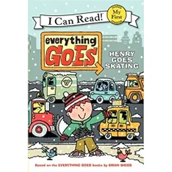 everything goes henry goes skating 1st edition brian biggs ,simon abbott 0061958204, 978-0061958205