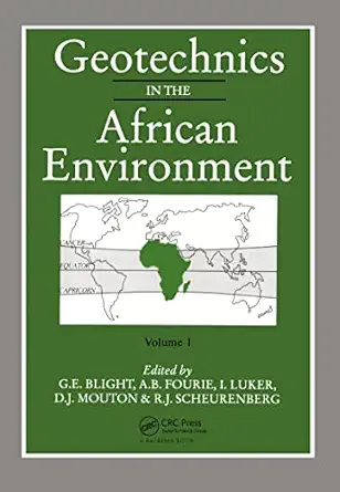 geotechnics in african v 110th afr 1st edition geoffreye blight 9054100087, 978-9054100089