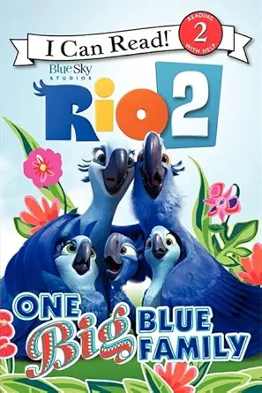 rio 2 one big blue family 1st edition catherine hapka 0062284983, 978-0062284983
