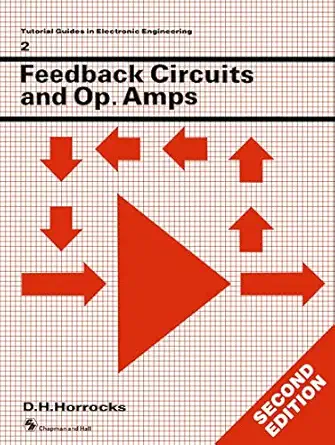 feedback circuits and op amps 1st edition d h horrocks 0412342707, 978-0412342707