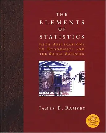 the elements of statistics with applications to economics and the social sciences 1st edition james b ramsey