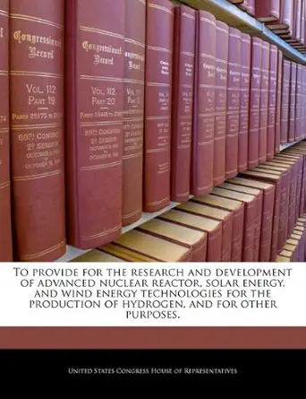 to provide for the research and development of advanced nuclear reactor solar energy and wind energy