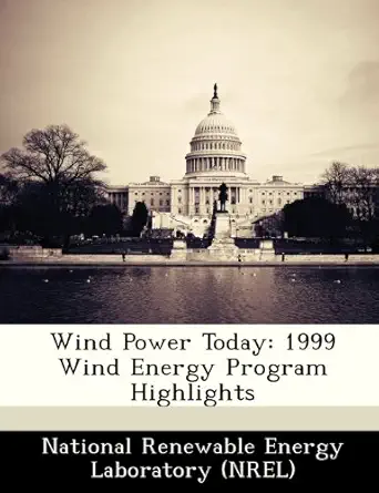 wind power today 1999 wind energy program highlights 1st edition national renewable energy laboratory
