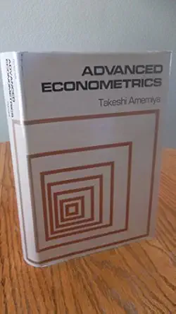 advanced econometrics 1st edition takeshi amemiya 0674005600, 978-0674005600