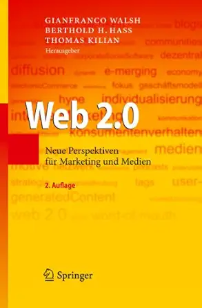 web 2 0 neue perspektiven fa 1/4r marketing und medien 1st edition gianfranco walsh ,berthold h hass ,thomas
