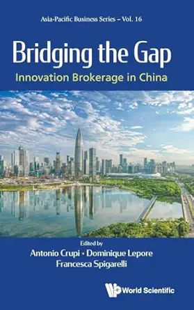 bridging the gap innovation brokerage in china 1st edition antonio crupi ,dominique lepore ,francesca