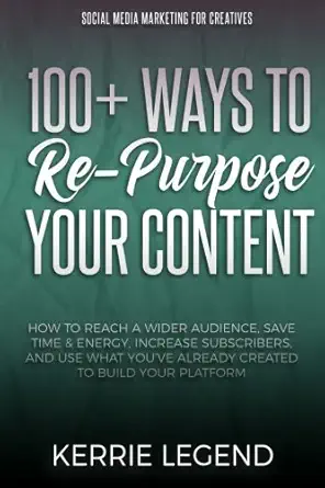 100+ ways to re purpose your content how to reach a wider audience save time and energy increase subscribers