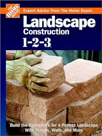 landscape construction 1 2 3 expert edvice from the home depot 1st edition john p holms 0696217651,