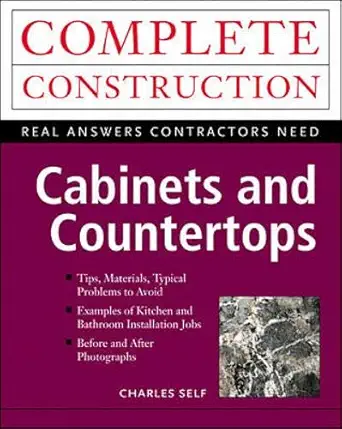 cabinets and countertops 1st edition charles r self 0071348999, 978-0071348997