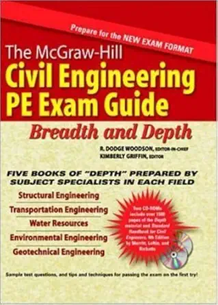 the mcgraw hill civil engineering pe exam guide breadth and depth 1st edition dodge woodson ,kim griffin