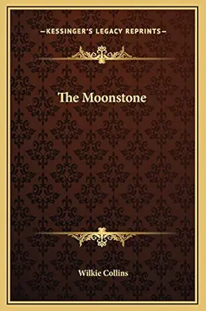 the moonstone 1st edition au wilkie collins 1169352030, 978-1169352032
