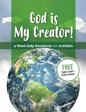 god is my creator 4 week daily devotional with activities 1st edition carol johnson 1797815970, 978-1797815978