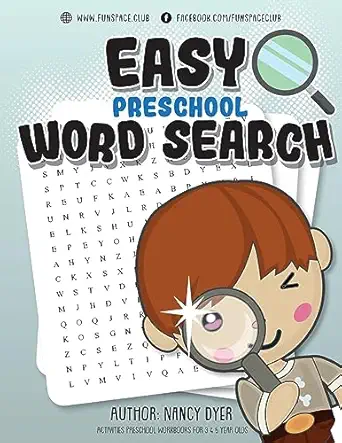 easy preschool word search activities preschool workbooks for 3 4 5 year olds 1st edition nancy dyer