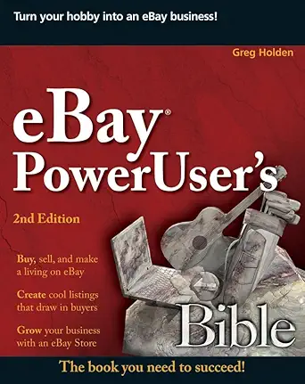 ebay powerusers bible 1st edition greg holden 0470124679, 978-0470124673