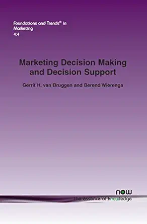 marketing decision making and decision support challenges and perspectives for successful marketing