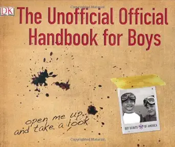 the unofficial official handbook for boys 1st edition dk 0756638054, 978-0756638054