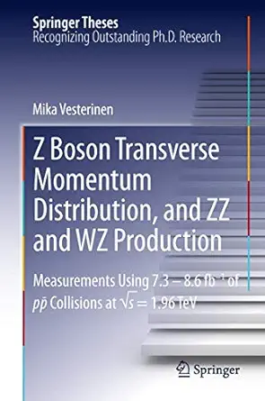 z boson transverse momentum distribution and zz and wz production measurements using 7 3 a 8 6 fba 1 of pa p
