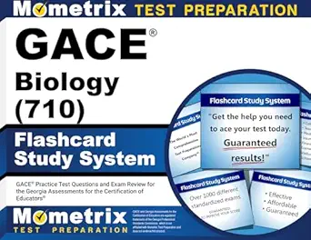 gace biology flashcard study system gace practice test questions and exam review for the georgia assessments