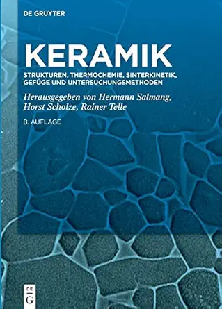 strukturen thermochemie sinterkinetik gefa 1/4ge und untersuchungsmethoden 1st edition hermann salmang ,horst