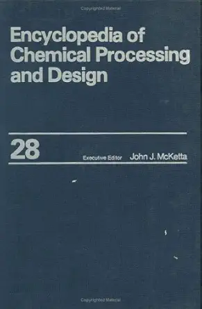 encyclopedia of chemical processing and design volume 28 lactic acid to magnesium supply demand relationships