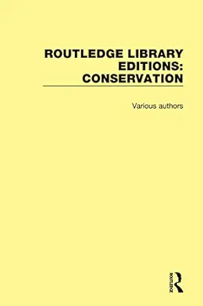routledge  s conservation 1st edition various 0367433036, 978-0367433031