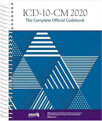 icd 10 cm 2020 the complete official codebook 1st edition american medical association 1622029232,