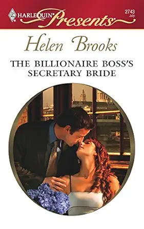 the billionaire bosss secretary bride 1st edition helen brooks 037312743x, 978-0373127436