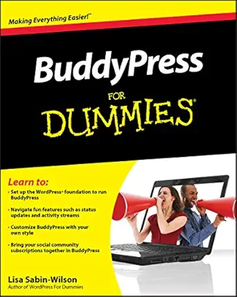 buddypress for dummies 1st edition lisa sabin wilson 0470568011, 978-0470568019