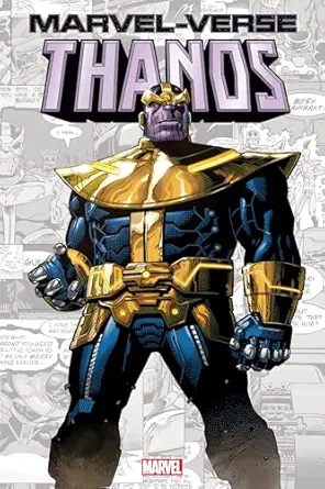 marvel verse thanos 1st edition jim starlin ,mike friedrich ,steve englehart ,olivier coipel 1302921185,