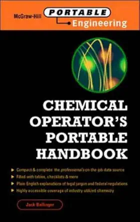chemical operators portable handbook 1st edition jack t ballinger 0070063699, 978-0070063693
