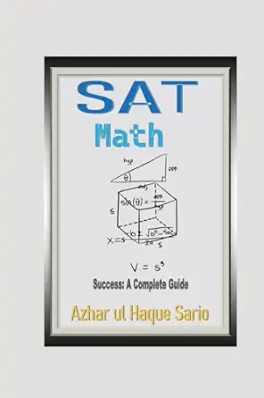 sat math success 1st edition azhar ul haque sario 3384450809, 978-3384450807