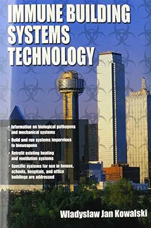 immune building systems technology 1st edition wladyslaw kowalski ,wladyslaw jan kowalski 0071402462,