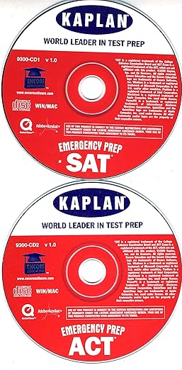 kaplan emergency prep sat / act 1st edition kaplan 1582631190, 978-1582631196