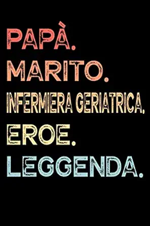 papa marito infermiera geriatrica eroe leggenda calendario organizzatore calendario settimanale per papa