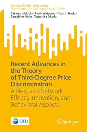 recent advances in the theory of third degree price discrimination a nexus to network effects innovation and